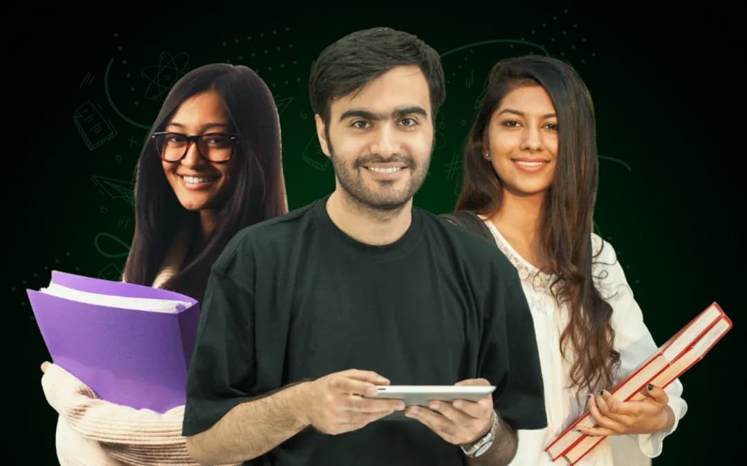 Students preparing with GetVidya